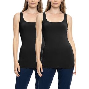 Oh So Soft Cropped and Long Length Tank Top | Women Plus Size