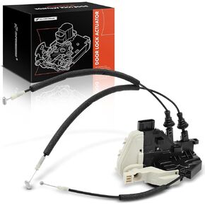 A-Premium Door Lock Latch Actuator Compatible with Hyundai Santa Fe 2013-2019, Santa Fe Sport 2013-2018, Front Right Passenger Side, Replace# DLA1593, 813202W010