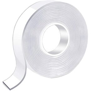 Strong Double-Sided Tape Nano Double-Sided Tape Transparent MOUNTING Tape Removable Sticky Poster Tape Decorative Carpet Tape Washable Super Stickiness Suitable for Home Office Outdoor Decoration in Kuwait
