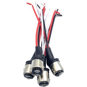 4 حزمة 1157 BAY15D LED لمبة ذكر المقبس قبل السلكية موصل الأسلاك تسخير قابس مهايئ للسيارة العلوي بدوره إشارة الذيل مصباح