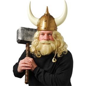 US Toy One Adult Plastic Viking Helmet