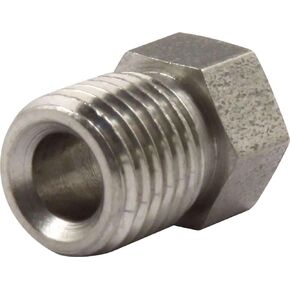 Allstar Performance ALL50111 3/8-24 Stainless Inverted Flare Nut for 3/16' Brake Line, (Pack of 10)