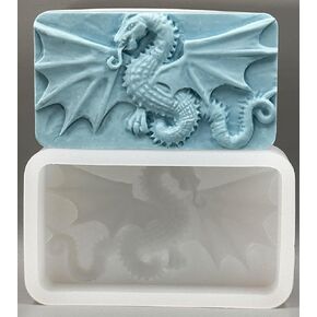 Dragon Silicone Mold for SOAP Making and Other Crafts