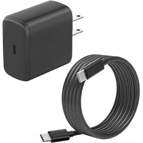 Charger for Oculus/Meta Quest 3/2/1, 6.6Ft VR Headset Fast Charging Cable Cord