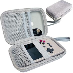 RAWECUD Hard Carrying Case for Anbernic RG35XX Handheld Game Console, RG35XX Portable Game Console Storage Case(Only RG35XX Case)