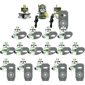 مجموعة شخصيات جندي مستنسخ - مجموعة بناء جندي العاصفة مع أسلحة المعركة in Kuwait
