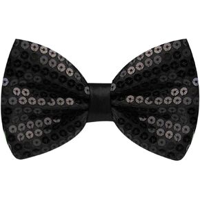 Sequin Bow Ties for Men Bowtie Black Bow Ties for Men Sequin Bow Ties for Men with Adjustable Length Pre-tied Ties for Men Sparkly Bow Tie Satin Bow Tie Tuxedo Bow Ties for Men Wedding Party