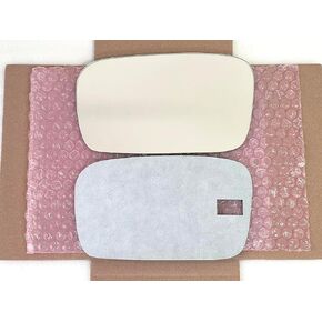 New Replacement Non-Blue Mirror Glass with Full Size Adhesive for 2004-2006 Acura TL Driver Side View Left LH