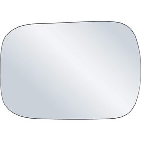 exactafit 8311 Driver or Passenger Side Mirror Glass Manual Adjusting Replacement Compatible With Chevy GM Pickup Truck Van Tahoe Blazer Jimmy Yukon Suburban C G K R V Series 10 20 30 1500 2500 3500