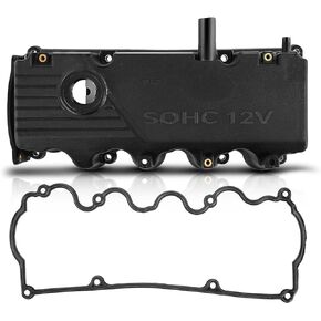 A-Premium Engine Valve Cover, with Valve Cover Gasket, Compatible with Hyundai Accent 2000 2001 2002 2003, L4 1.5L SOHC 12V, Replace # 2241022610