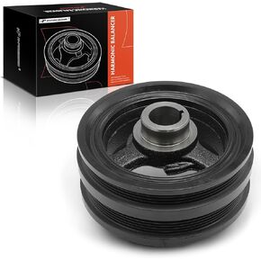 A-Premium Engine Harmonic Balancer Crankshaft Pulley Compatible with Ford F-150 F150 2015 2016 2017, DOHC V8 5.0L, Replace# EL3Z6312A