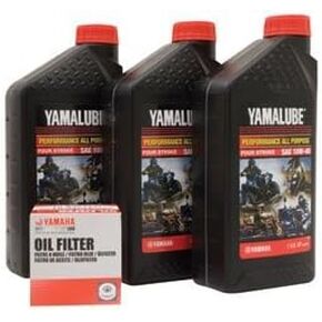 Yamalube Oil Change Kit 10W-40 for Yamaha RHINO 450 4X4 2006-2009