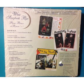The creative memories 7 x 7 scrapbook pages