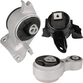 JDMON 3Pcs Engine Motor & Transmission Mount Replacement for Ford Fusion Mercury Milan 2.5L Auto Trans 2010 2011 2012 Compatible with A4431 A5556 A5740 OE# 9E5Z6038F/9E5Z6068B/9E5Z6038G