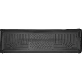 Husky Liners - Weatherbeater | Fits 2012-2016 Ford F-250/F-350 Crew Cab w/DS Ft Rest & w/o Manual Transfer Case Shifter Front & 2nd Row Liner (Footwell Coverage)-Black | 99711