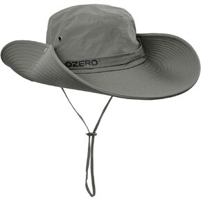 OZERO Sun Hats for Men and Women: Wide Brim UV Protection Fishing Hat Stay Cool Bucket Hats