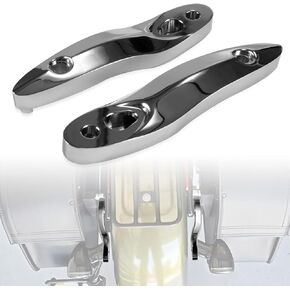 PSLER Motorcycle Rear Turn Signal Extension Holder Bracket License Plate Relocation Kit for Softail All Models 2000-2020(Except FXDR), Black