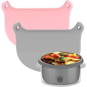 3 قطع من بطانات الطباخ البطيء المصنوعة من السيليكون الفاخر، حقيبة معوجة مقاومة للتسرب تناسب 6-8 كوارت وعاء كروكبوت مقاوم للتسرب، بطانات أكياس سهلة التنظيف للأوعية البيضاوية أو المستديرة in Kuwait