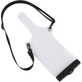 FOSA Portable Waterproof Radio Case Bag Pouch Holster Case, Transparent Protective Sleeve with Clip Lanyard for All Brand Walkie Talkie, Especially for Firefighters Use