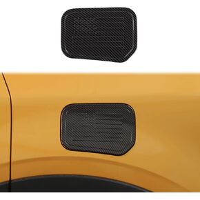 for Bronco Sport Fuel Filler Door Gas Tank Cap Cover Trim for Ford Bronco Sport 2021 2022 2023 Carbon Fiber American Flag Exterior Accessories