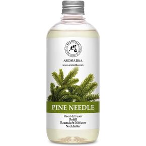 Pine Diffuser Refill 17.0 Fl Oz - Fresh & Long Lasting Fragrance - Scented Reed Diffuser - Diffuser Oil Refill - for Aromatherapy - Office - Air Fresheners w/Natural Essential Pine Needle Oil