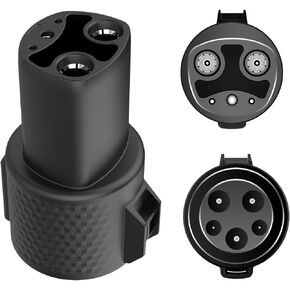 J1772 to Tesla EV Charger Adapter, 60Amp/240V AC Tesla Adapter, Compatible with Tesla Model 3/Y/X/S... (for Tesla Cars ONLY), Available on J1772 Type 1 Destination Charger and Mobile Connector