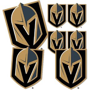 Desert Cactus Las Vegas Golden Knights Team NHL National Hockey League Sticker Vinyl Decal Laptop Water Bottle Car Scrapbook (Type 3 - Main Logo)