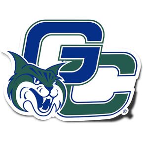 Desert Cactus Georgia College GC Bobcats Vinyl Decal Laptop Water Bottle Car Scrapbook Sticker (IND 00031A)