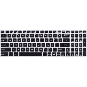 for MSI Laptop Keyboard Cover for 15.6 inch MSI GL62M GF62 GP62 GT62VR GE63VR GP63 GS63VR WS60 WS63VR, 17.3 inch MSI GS75 GE75 GF75 GL72 GP72MX GS73 GE73VR GS73VR GT73 GT73VR GV72 GT72 GT72S Laptop