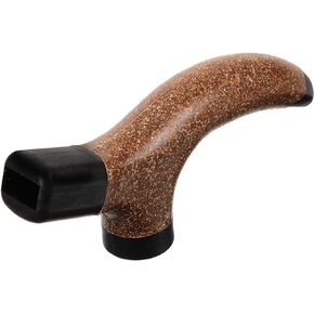 ABOOFAN Walking Stick Handles Wood Walking Cane Handle Replacement Trekking Pole Grips Hiking Pole Handle Grip Repair Parts