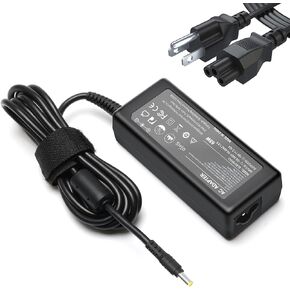 19V Power Cord for Acer Monitor SB220Q R240HY S230HL SA230 SB230 H236HL SB240Y SB270 SA270 S201HL S231HL S271HL S240HL S241HL G276HL Replacement 65W LCD LED Display Power Supply AC Adapter Charger