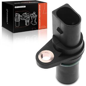 A-Premium Engine Crankshaft Position Sensor Compatible with Audi A3 A4 A5 Q3 Quattro Q5 S3 TT Seat Leon & Volkswagen Beetle CC Eos GTI, Replace# 9008019013