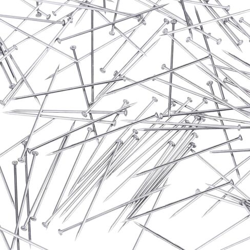 4000 Pieces Straight Pins, BetterJonny Stainless Steel Dressmaker Pins with Pin Cushion and Plastic Boxes Flat Head Satin Pin Sewing Pins for Jewelry Craft Sewing Projects in Saudi Arabia