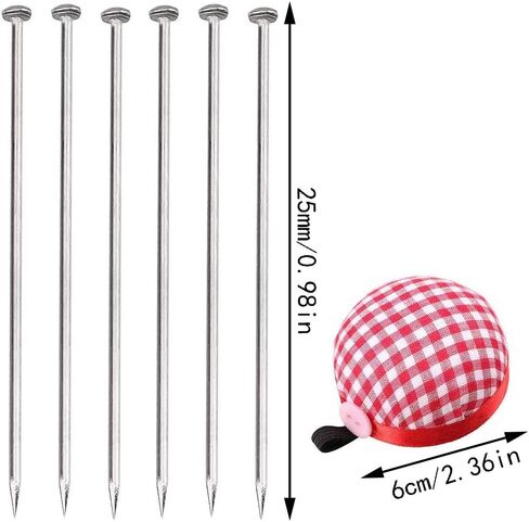 4000 Pieces Straight Pins, BetterJonny Stainless Steel Dressmaker Pins with Pin Cushion and Plastic Boxes Flat Head Satin Pin Sewing Pins for Jewelry Craft Sewing Projects in Saudi Arabia