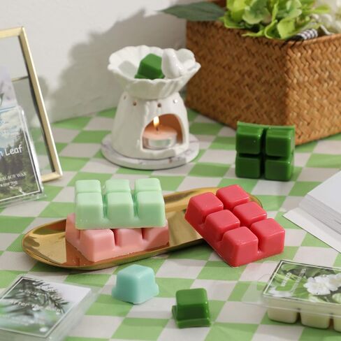 Scented Wax Melts, Soy Wax Cubes for Wax Warmer, Wax Melts Wax Cubes, 6 x2.5oz, Coconut Vanilla, Pineapple, Lemon, Lavender, Mango, Mint in Saudi Arabia