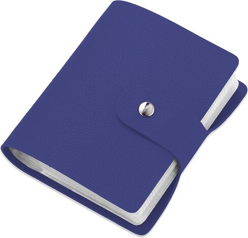 Leather Credit Card Holder, Business Card Organizer with 60 Card Slots, RFID Blocking Card Case for Storing and Preventing Credit Card or Business Card Loss (Black) in Kuwait