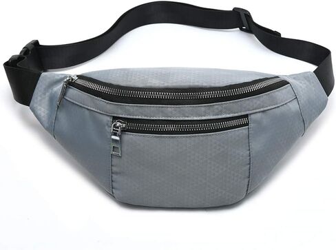 Fanny Pack for Men Women - Water Resistant Fashion Waist Bag Pack with Adjustable Strap for Travel Hiking Running Outdoor Sports. in Saudi Arabia