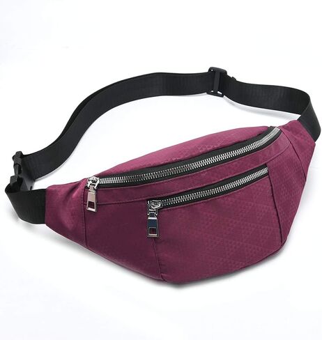 Fanny Pack for Men Women - Water Resistant Fashion Waist Bag Pack with Adjustable Strap for Travel Hiking Running Outdoor Sports. in Saudi Arabia