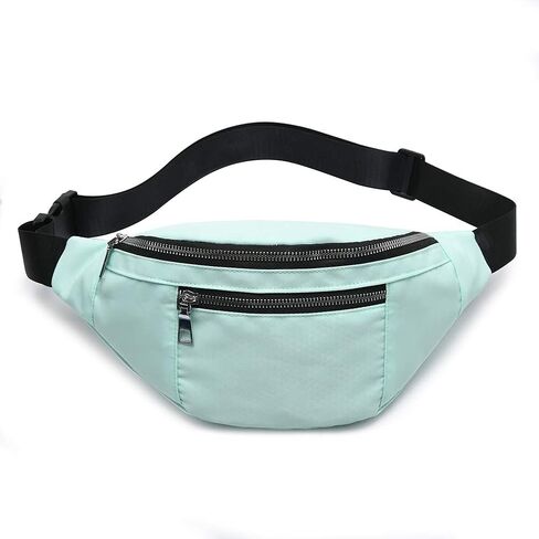 Fanny Pack for Men Women - Water Resistant Fashion Waist Bag Pack with Adjustable Strap for Travel Hiking Running Outdoor Sports. in Saudi Arabia
