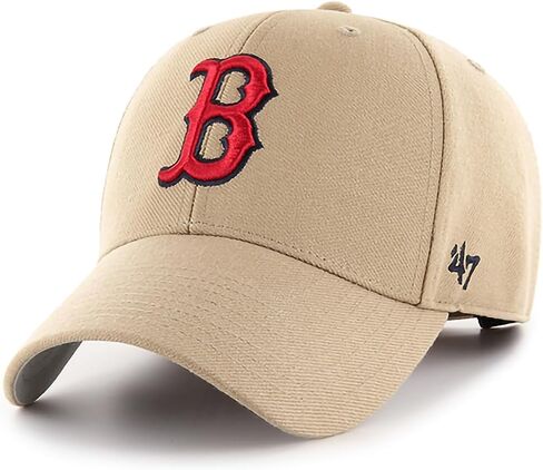 قبعة '47 MLB Khaki Team Color الأساسية بشعار MVP قابلة للتعديل، مقاس واحد للبالغين يناسب الجميع in Saudi Arabia