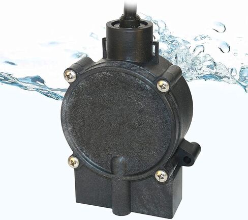Little Giant RS-5 115-Volt Piggyback Diaphragm Pump-down Switch for Sump, Utility, Flood, Pond/Skimmer or Hydroponic Pumps, 18-Ft. Cord, Black, 599009 in Kuwait