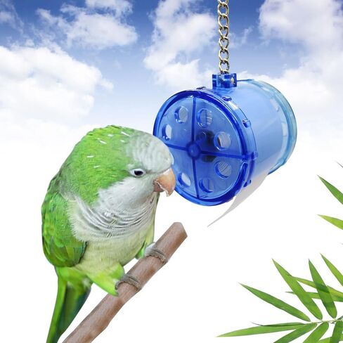 Sweet Feet & Beak Shred Master - لعبة قفص الطيور المثالية لجميع الطيور - التقطيع والخطوبة - ملحقات قفص الببغاء آمنة وغير سامة وسهلة التركيب (صغيرة) in Kuwait
