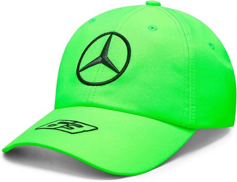 Mercedes AMG Petronas Formula One Team - 2023 George Russell Driver Hat - Neon Green - Unisex - Size: One Size in Saudi Arabia