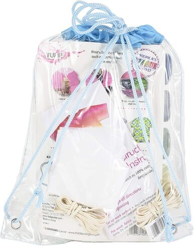 Tulip One-Step Tie-Dye Kit Backpack Kit Beachy Blues, 31pc, Party and Craft Supplies, Vibrant Colors for Fashion Art Projects, Blue, Green in Saudi Arabia