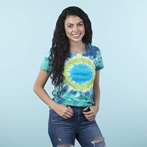 Tulip One-Step Tie-Dye Kit Backpack Kit Beachy Blues, 31pc, Party and Craft Supplies, Vibrant Colors for Fashion Art Projects, Blue, Green in Saudi Arabia