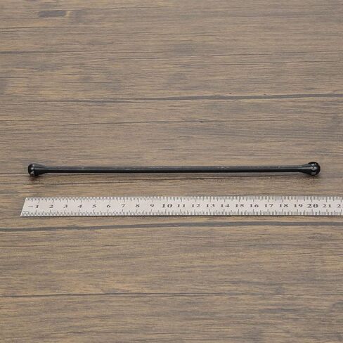 RCAWD CVD Driveshaft Dogbone 201mm #45 Steel ARA310924 لـ Arrma Kraton 8S BLX RTR EXB أجزاء ترقية الأسطوانة (أسود) in Saudi Arabia