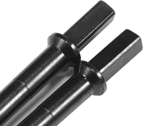 1/10 Capra Front Rear Shafts Thicker Steel Universal Joint Straight Shaft Portal Stub Axle Overdrive Gear for 1/10 RC Crawler Rigs Capra F9 UTB10 (1/10 Capra Stub Axle 4pcs) in Saudi Arabia