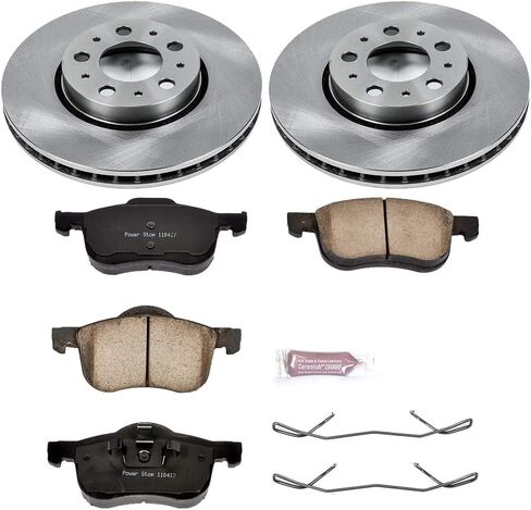 Power Stop KOE3004 Autospecialty Front Replacement Brake Kit-OE Brake Rotors & Ceramic Brake Pads in Saudi Arabia