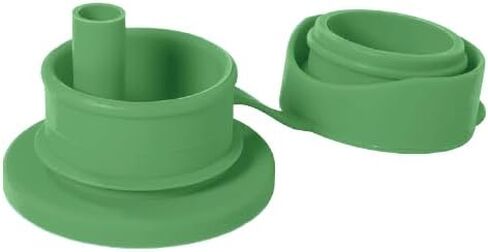 قطعة علوية رياضية من السيليكون ذات الفم الكبير من Pura Sport - مقاومة للتسرب والانسكاب، خالية من البلاستيك، معتمدة من MadeSafe، سيليكون من الدرجة الطبية - تناسب جميع الزجاجات الرياضية - موس in Kuwait