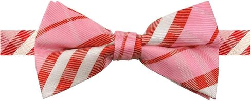 Jacob Alexander Men's Plaid Check Pre-Tied Banded Bow Tie in Saudi Arabia